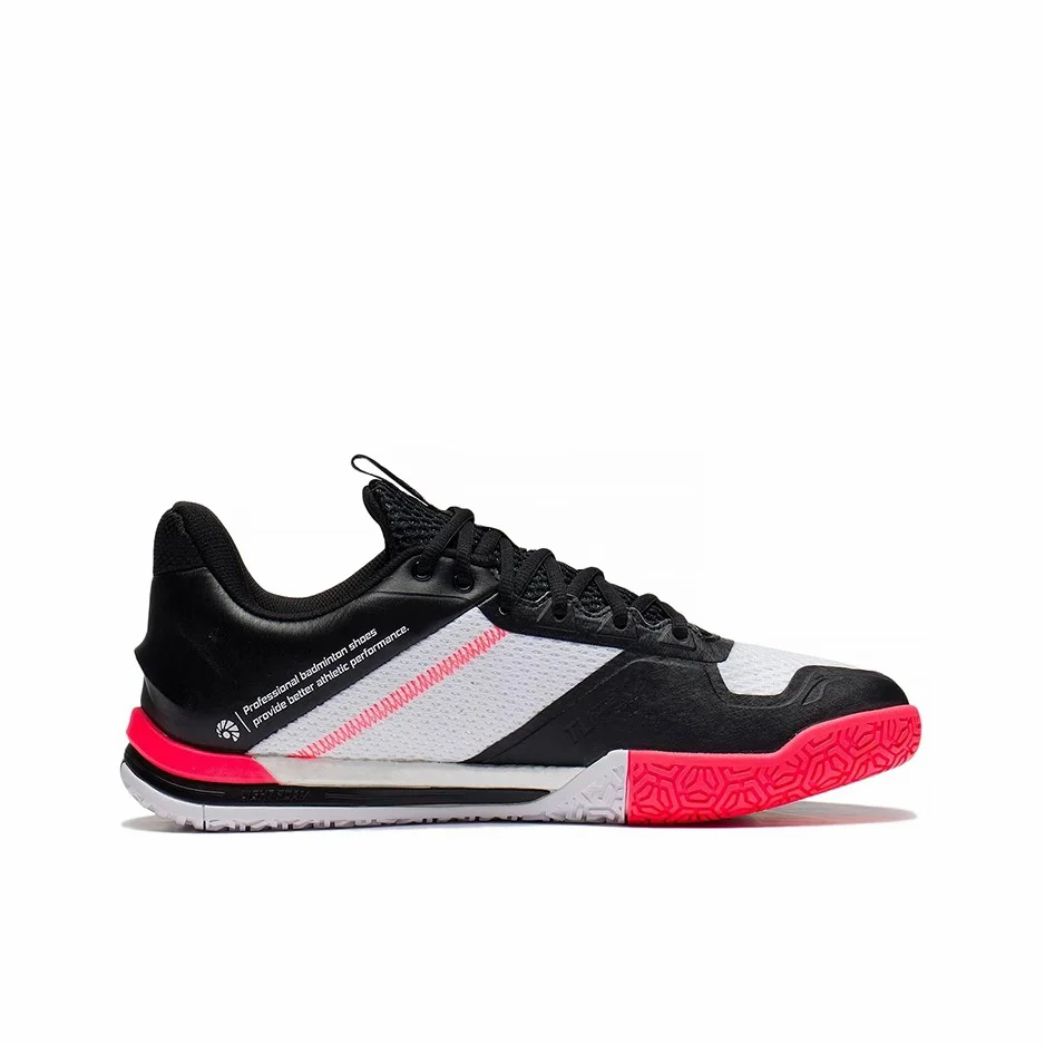 Li-Ning Saga SE Badminton Shoes - Black/White - Image 5