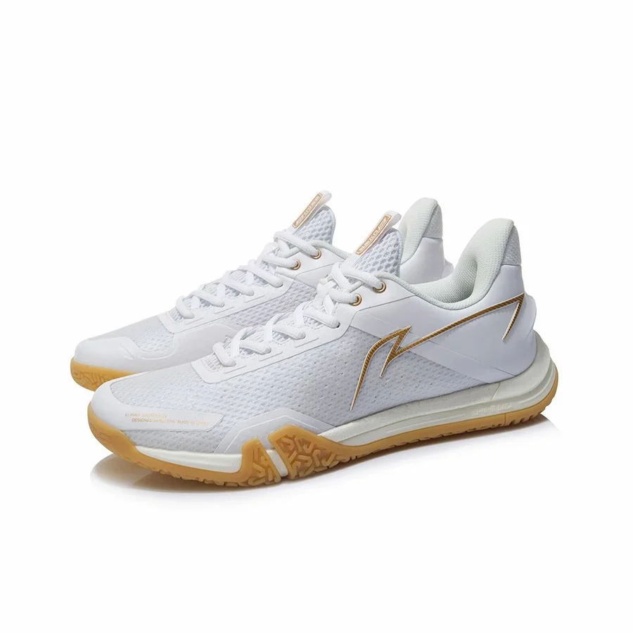 Li-Ning Saga SE Badminton Shoes - White - Image 2