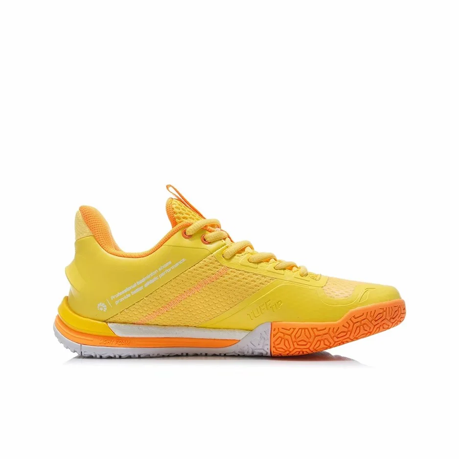 （Women）Li-Ning Saga SE Badminton Shoes - Yellow - Image 4