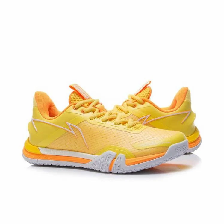 （Women）Li-Ning Saga SE Badminton Shoes - Yellow - Image 5