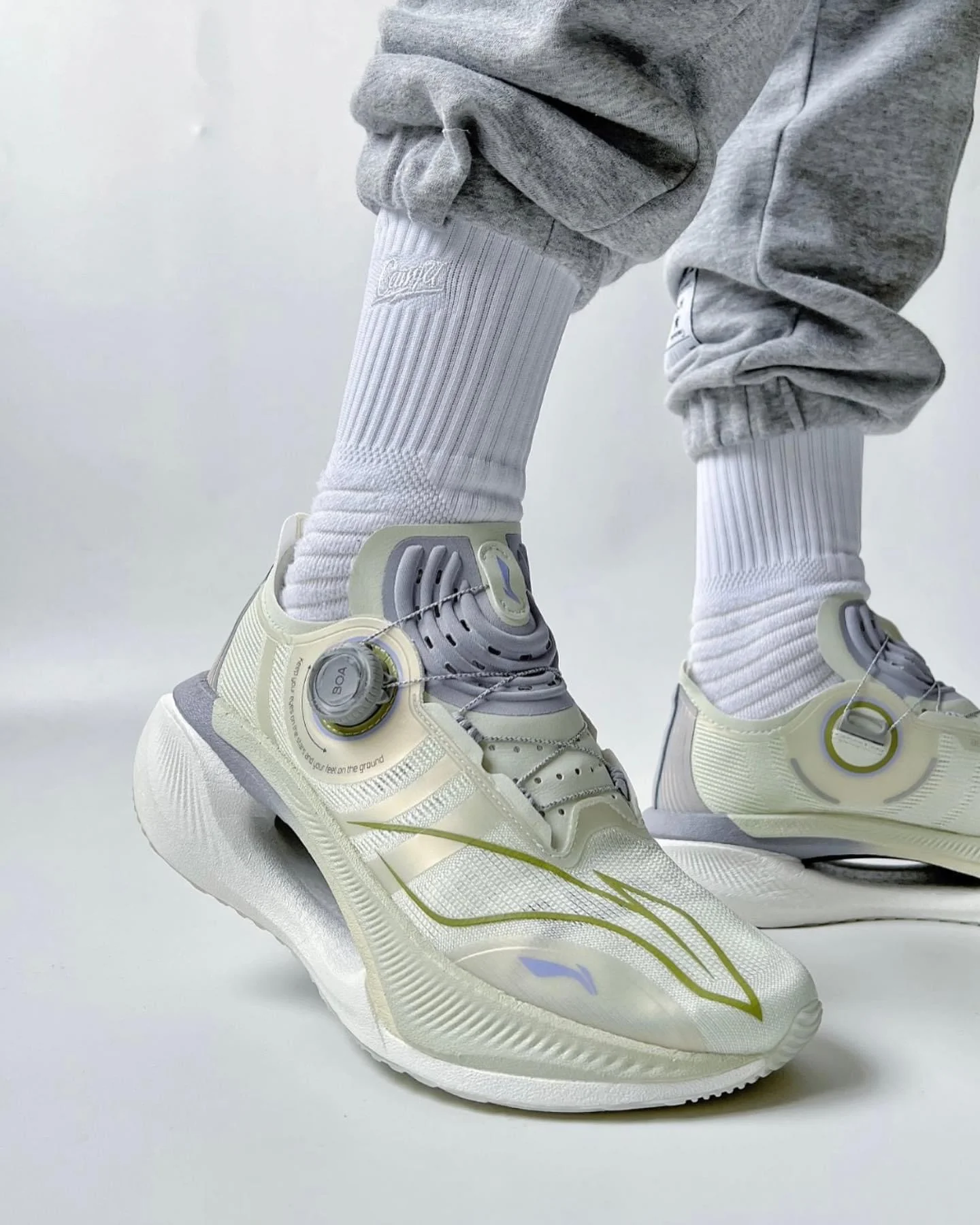 Li-Ning Shadow 2 - Tea Green - Image 2