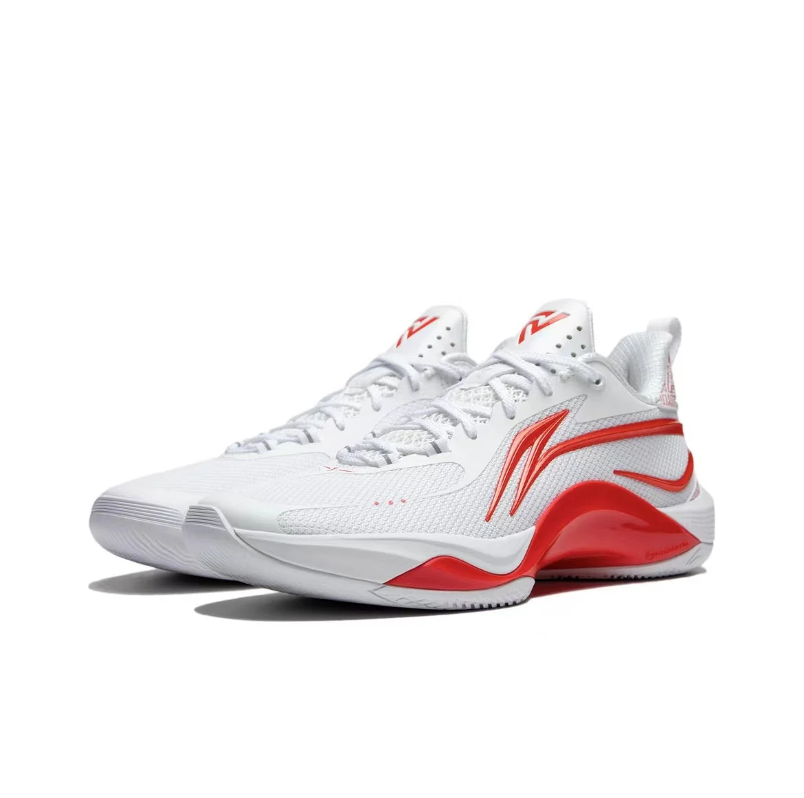 Fred VanVleet x Li-Ning Shining 1.0 FVV PE Low - White/Red - Image 3