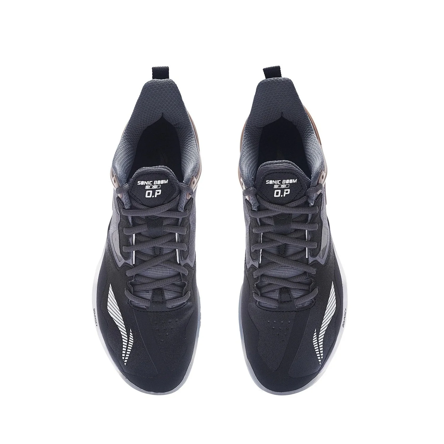 Li-Ning Sonic Boom 1.0 Badminton Shoes - OP/Black - Image 5