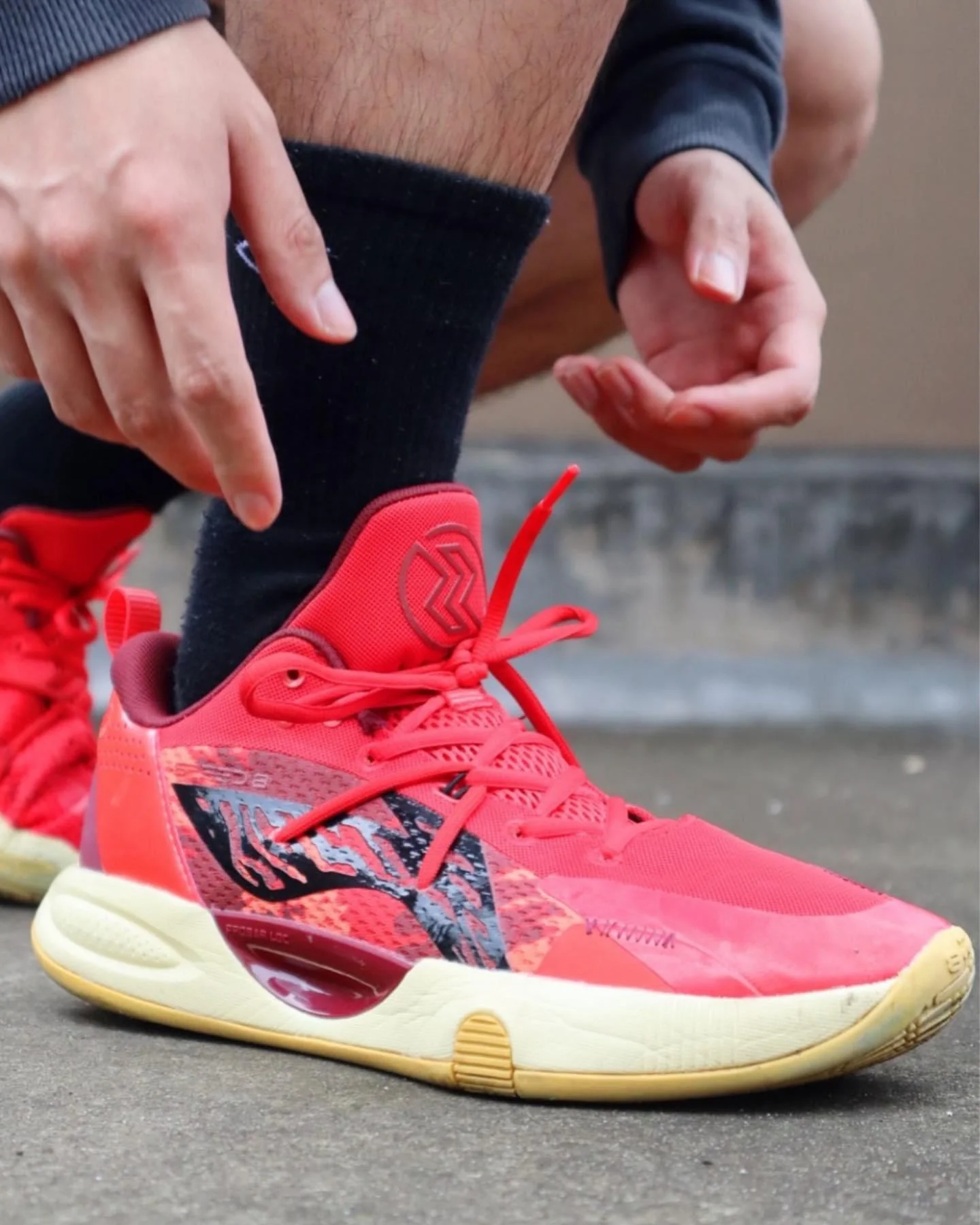 Li-Ning Speed 8 Light Foam - Red - Image 2