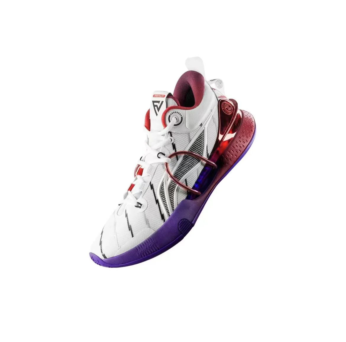 Li-Ning Speed 8 Premium - White/Purple - Image 2