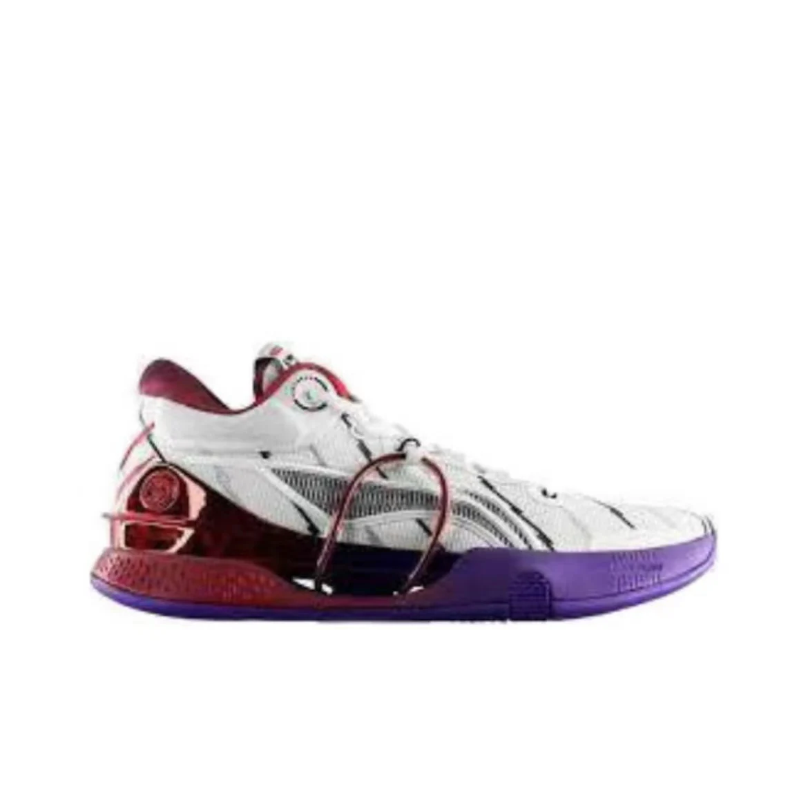 Li-Ning Speed 8 Premium - White/Purple - Image 3