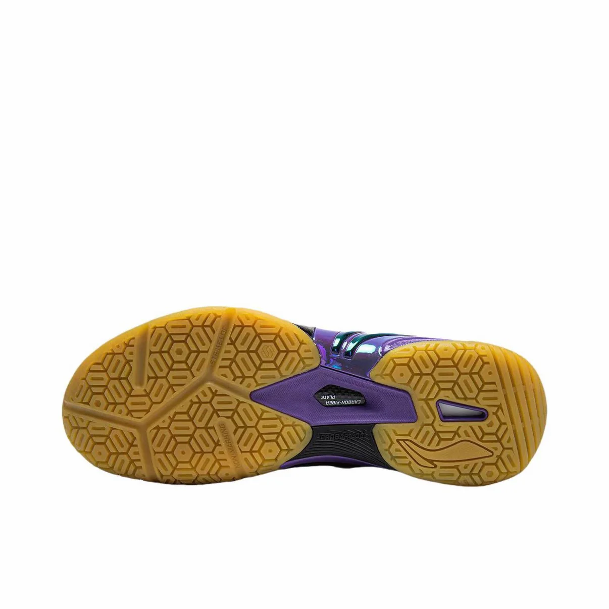 Li-Ning Thunder Pro Badminton Shoes - Purple/Black - Image 3
