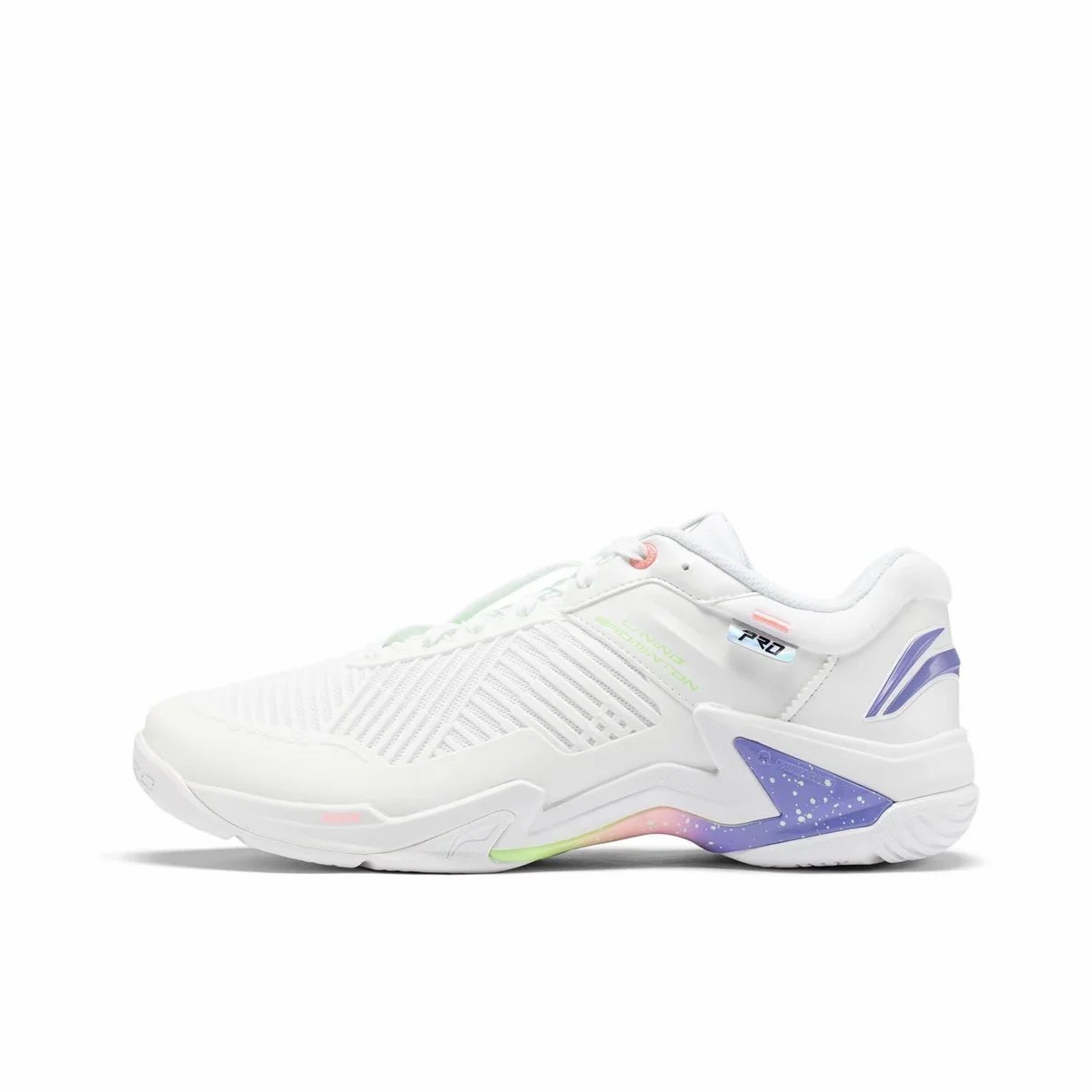 Li-Ning Thunder Pro Badminton Shoes - White