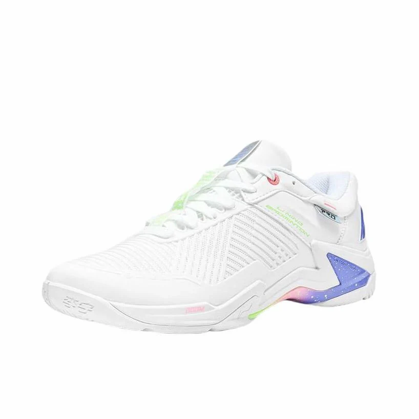 Li-Ning Thunder Pro Badminton Shoes - White - Image 2