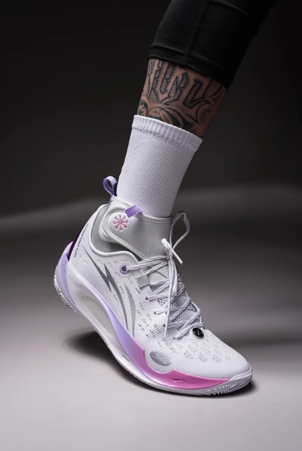 Li-Ning Wade 808 V2 Ultra Mid - White/Purple