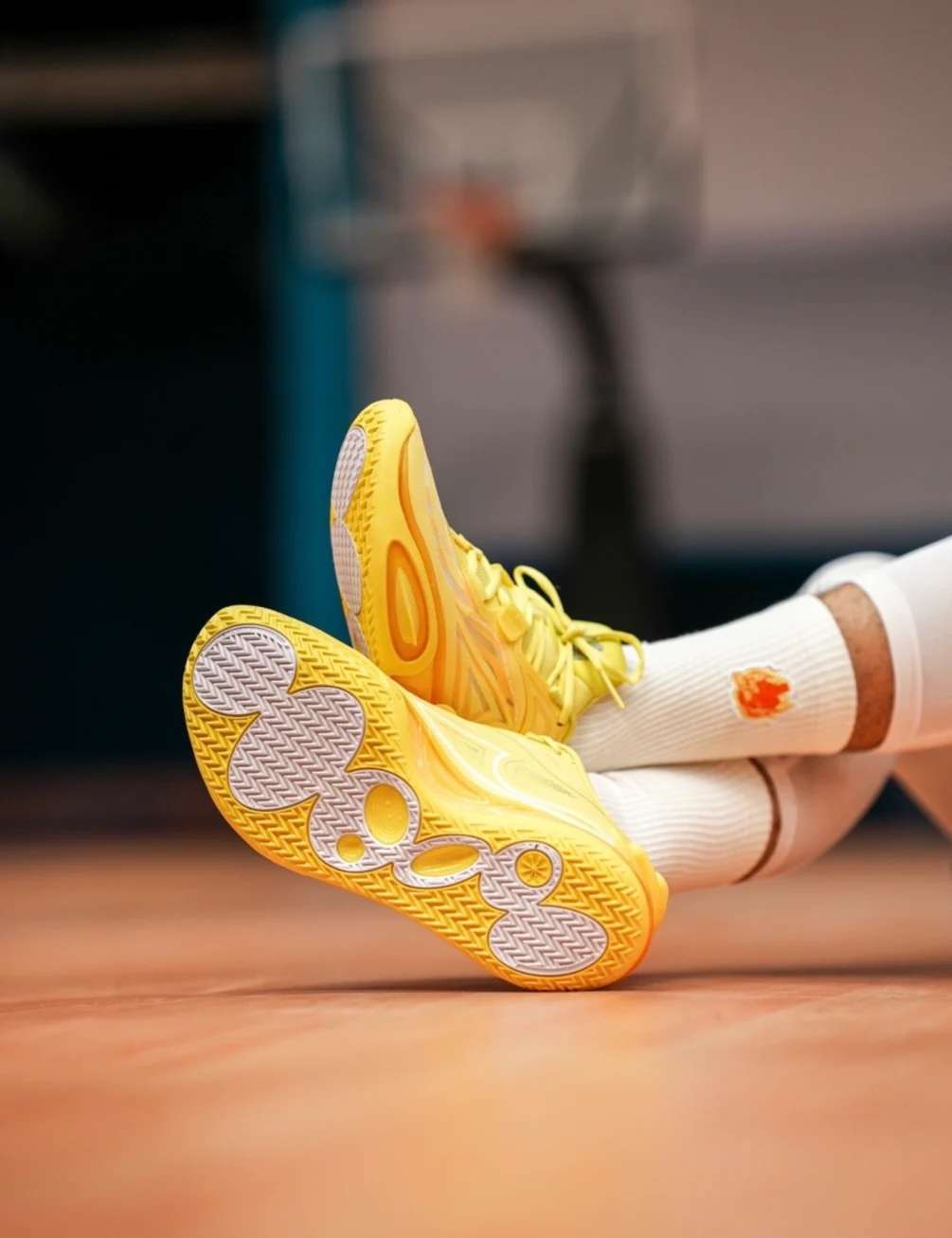 Li-Ning Wade All City 11V2 - Lemon Yellow - Image 4