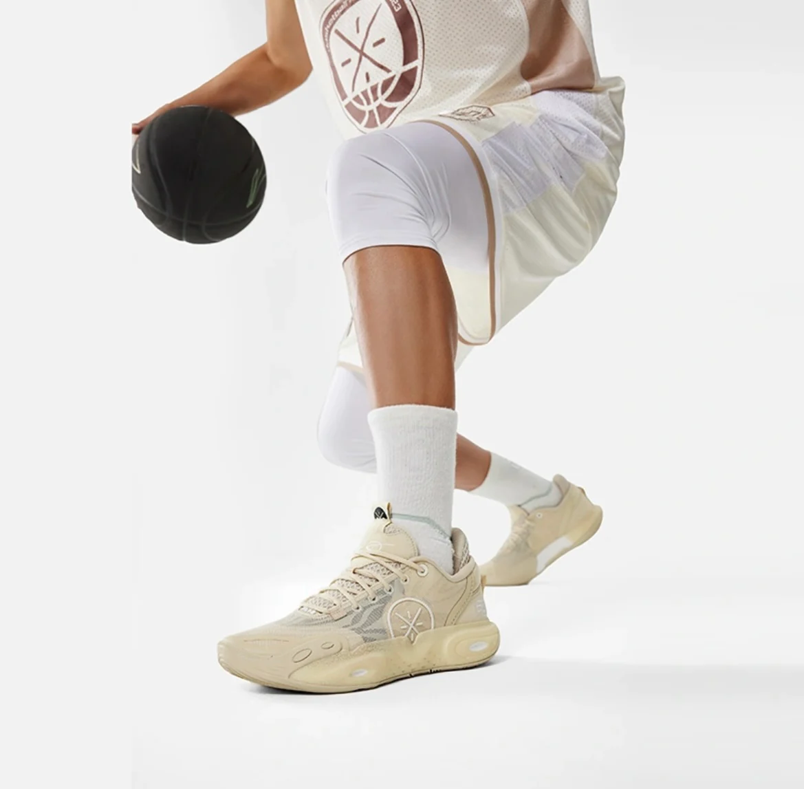 Li-Ning Wade All City 12 - Light Brown - Image 2