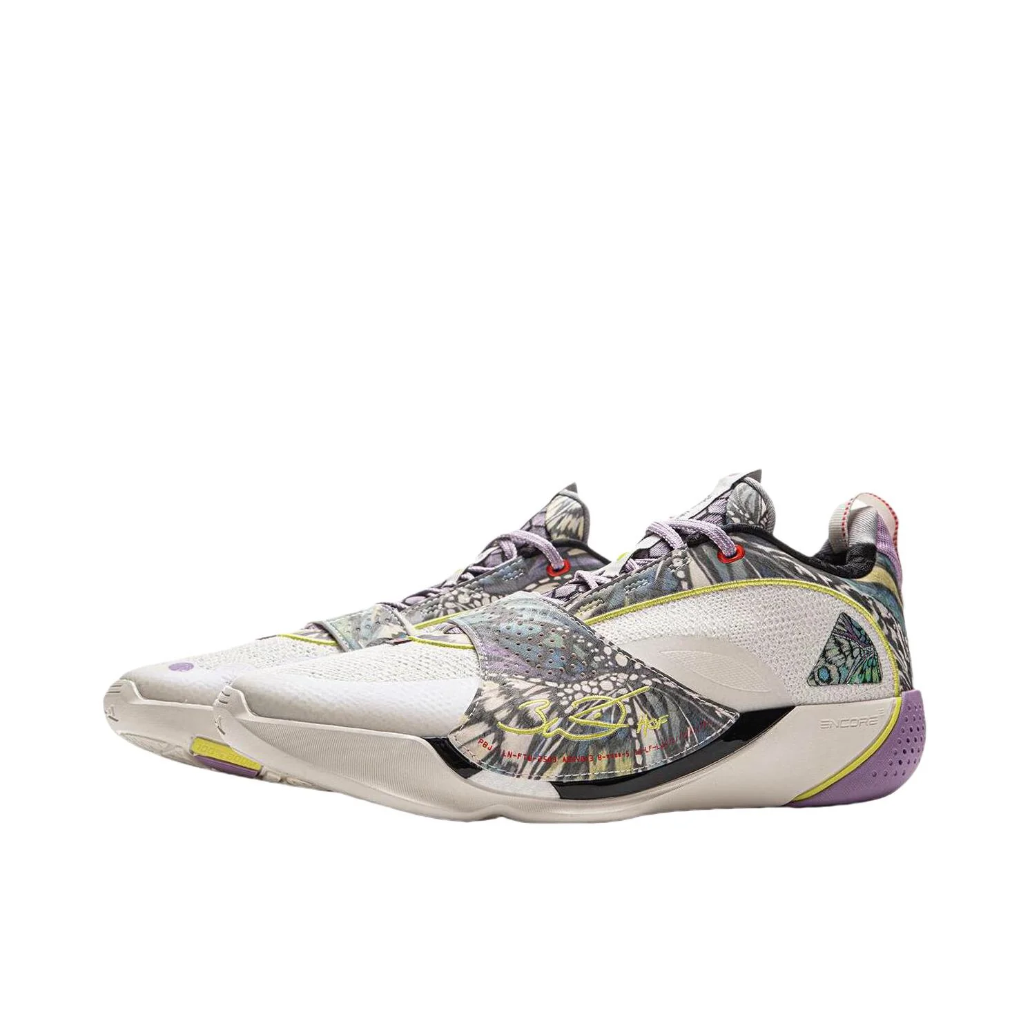 Li-Ning Wade All City 13 Encore - White/Purple - Image 2