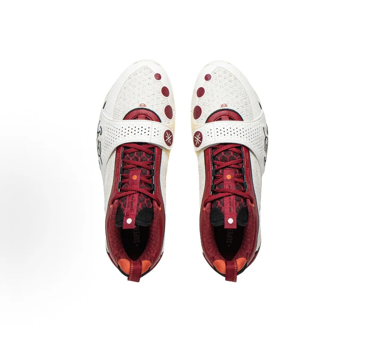Li-Ning Wade All City 13 Encore - White/Red - Image 4