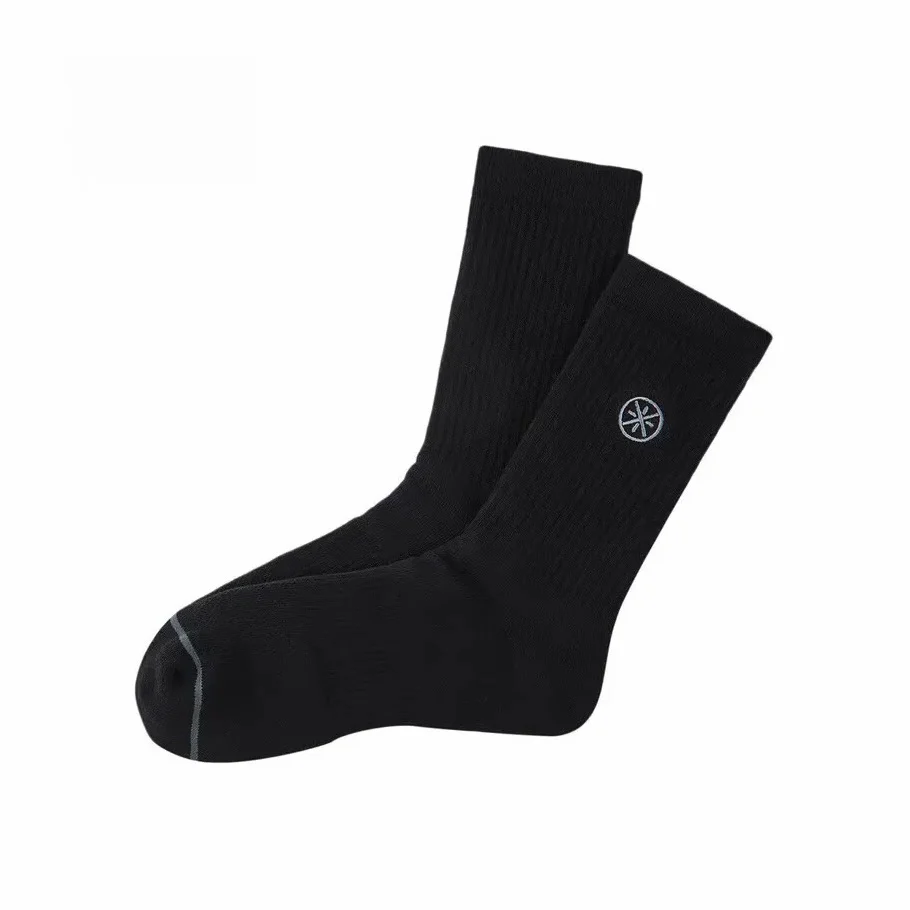 Li-Ning Wade Embroidered Cotton Mid-Calf Socks - Image 4