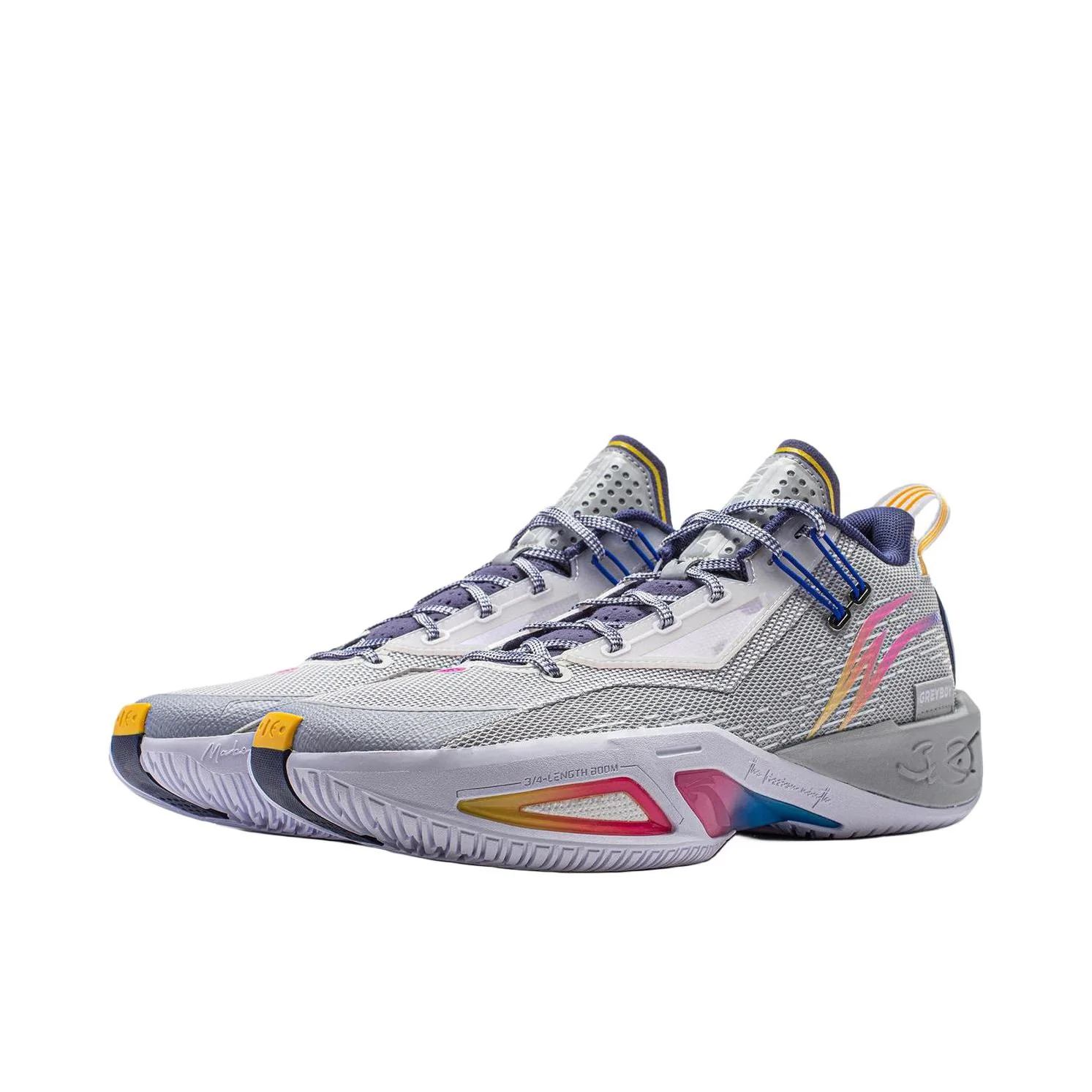 Li-Ning Wade Fission 9 - Grey Boy - Image 2