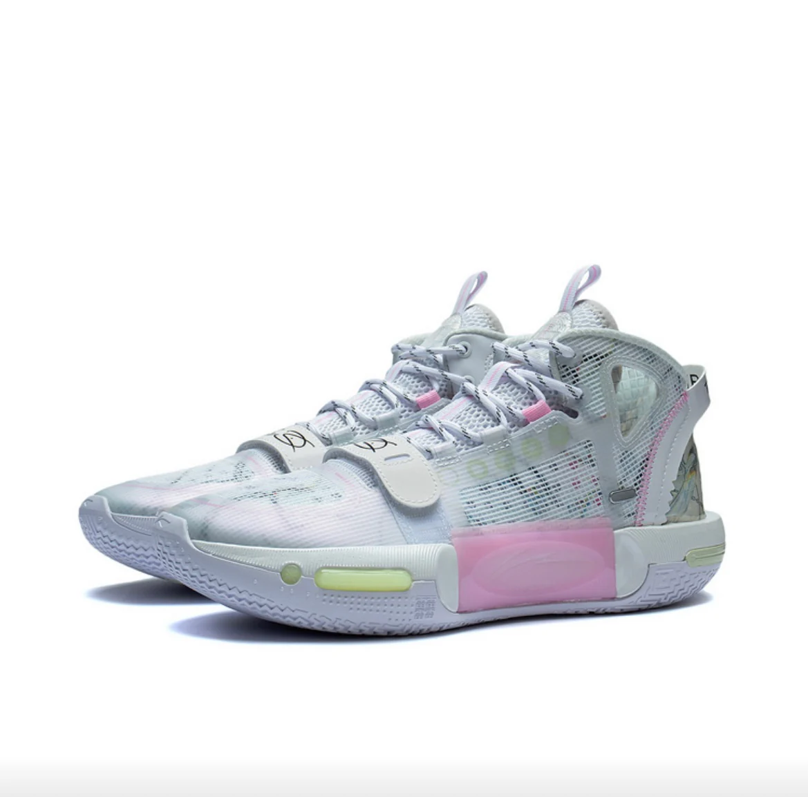 Li Ning Wade Shadow 4 Basketball Shoes - Gray - Image 2