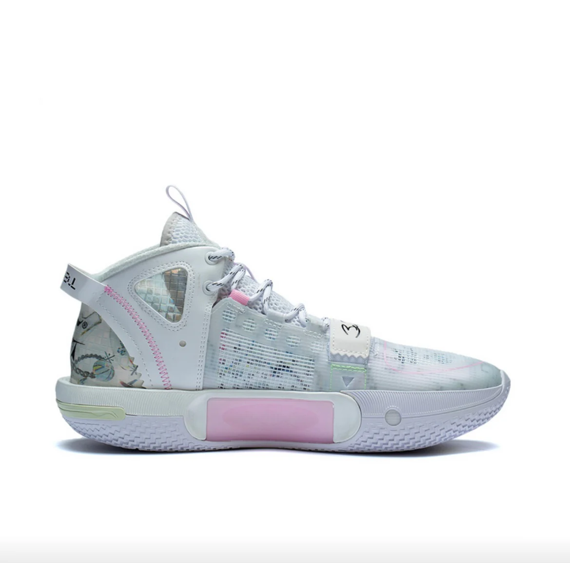 Li Ning Wade Shadow 4 Basketball Shoes - Gray - Image 5