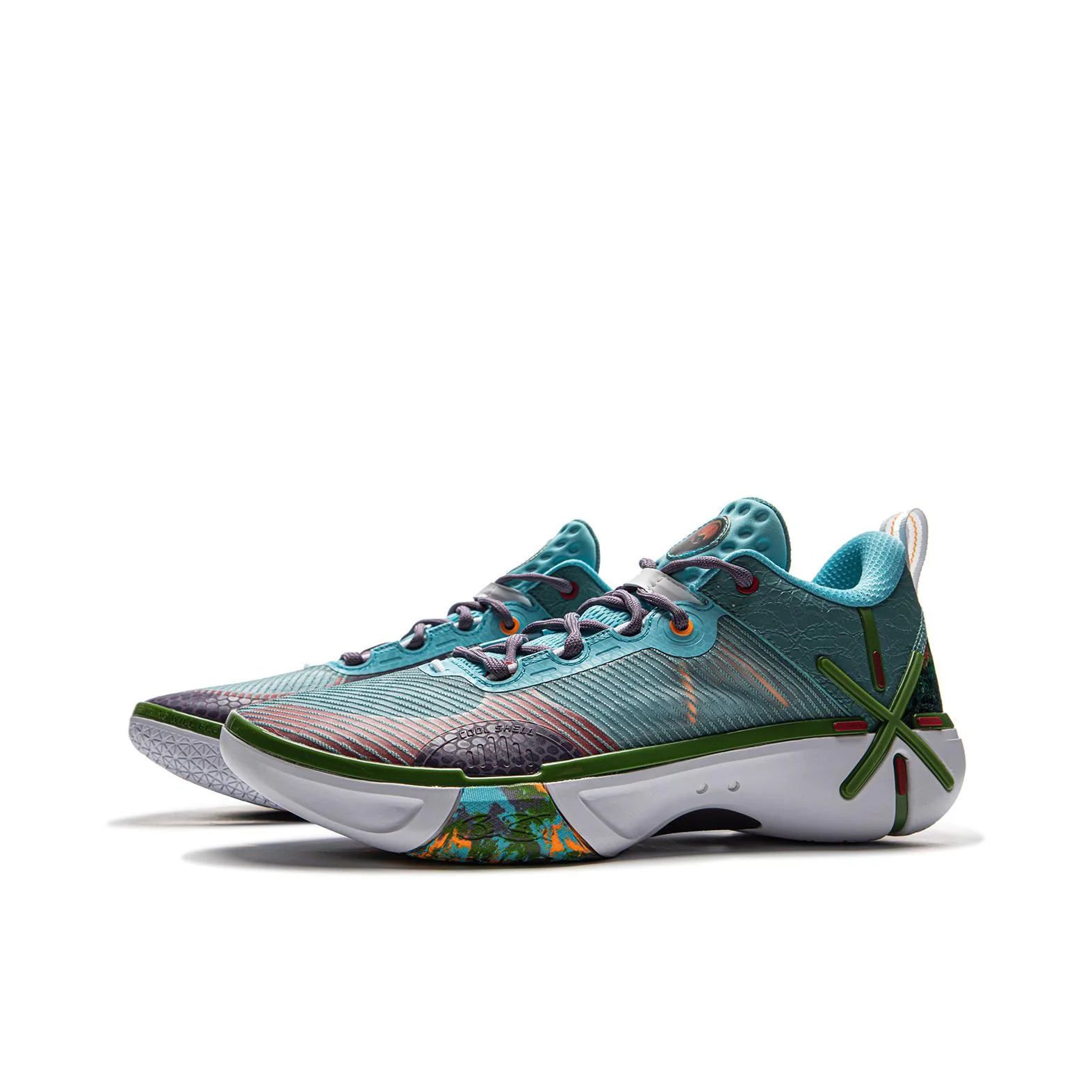 Li-Ning Wade Shadow 6 - Blue/Green - Image 2