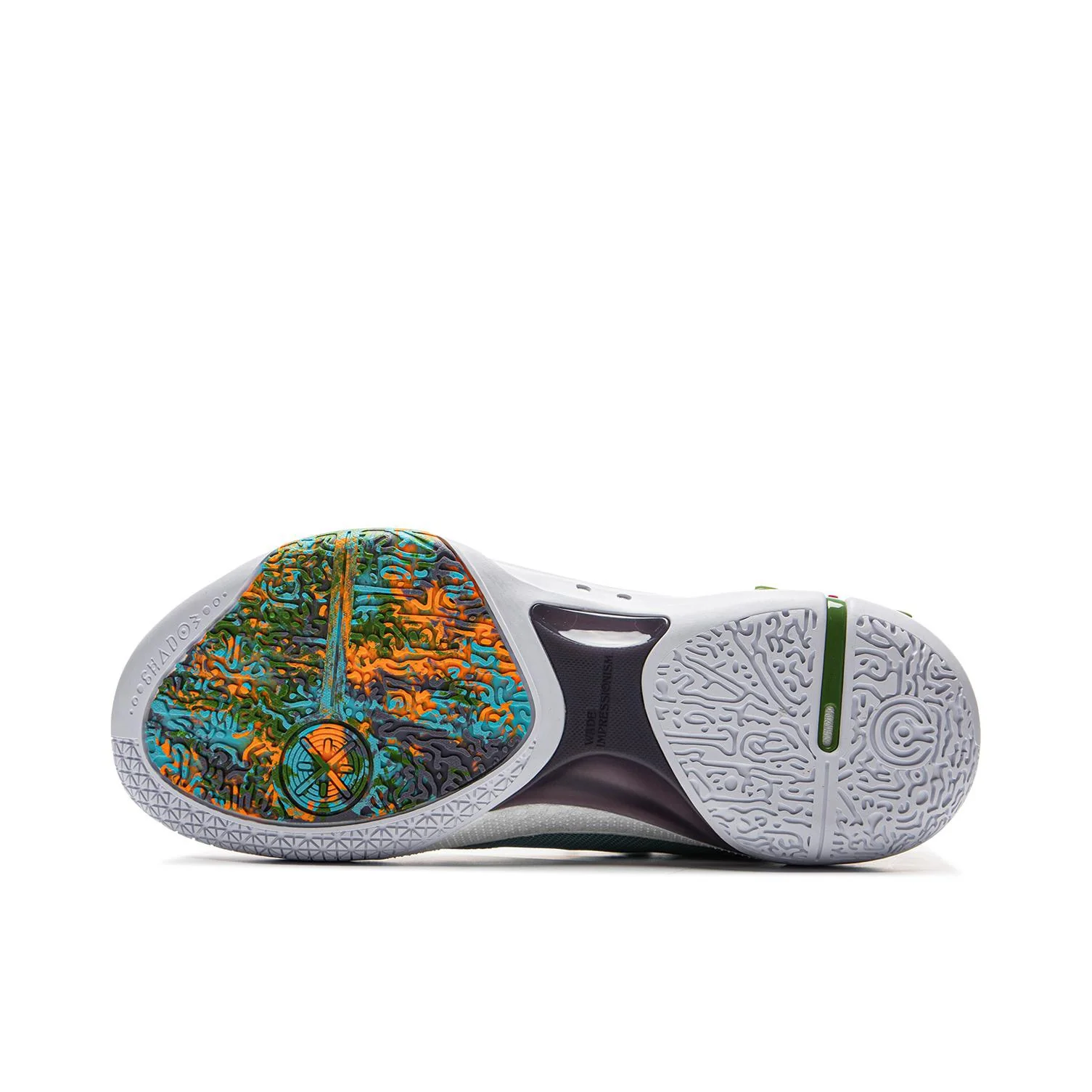 Li-Ning Wade Shadow 6 - Blue/Green - Image 4