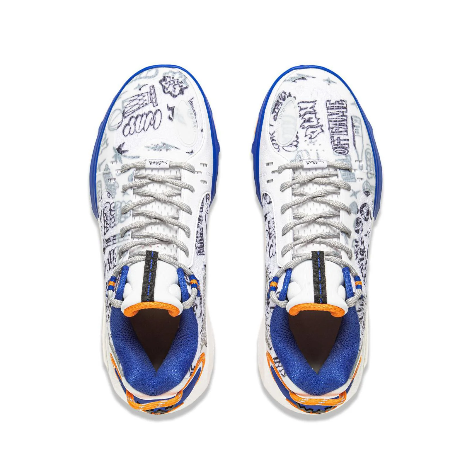 Li-Ning Wade Shadow 7 - White/Blue - Image 5