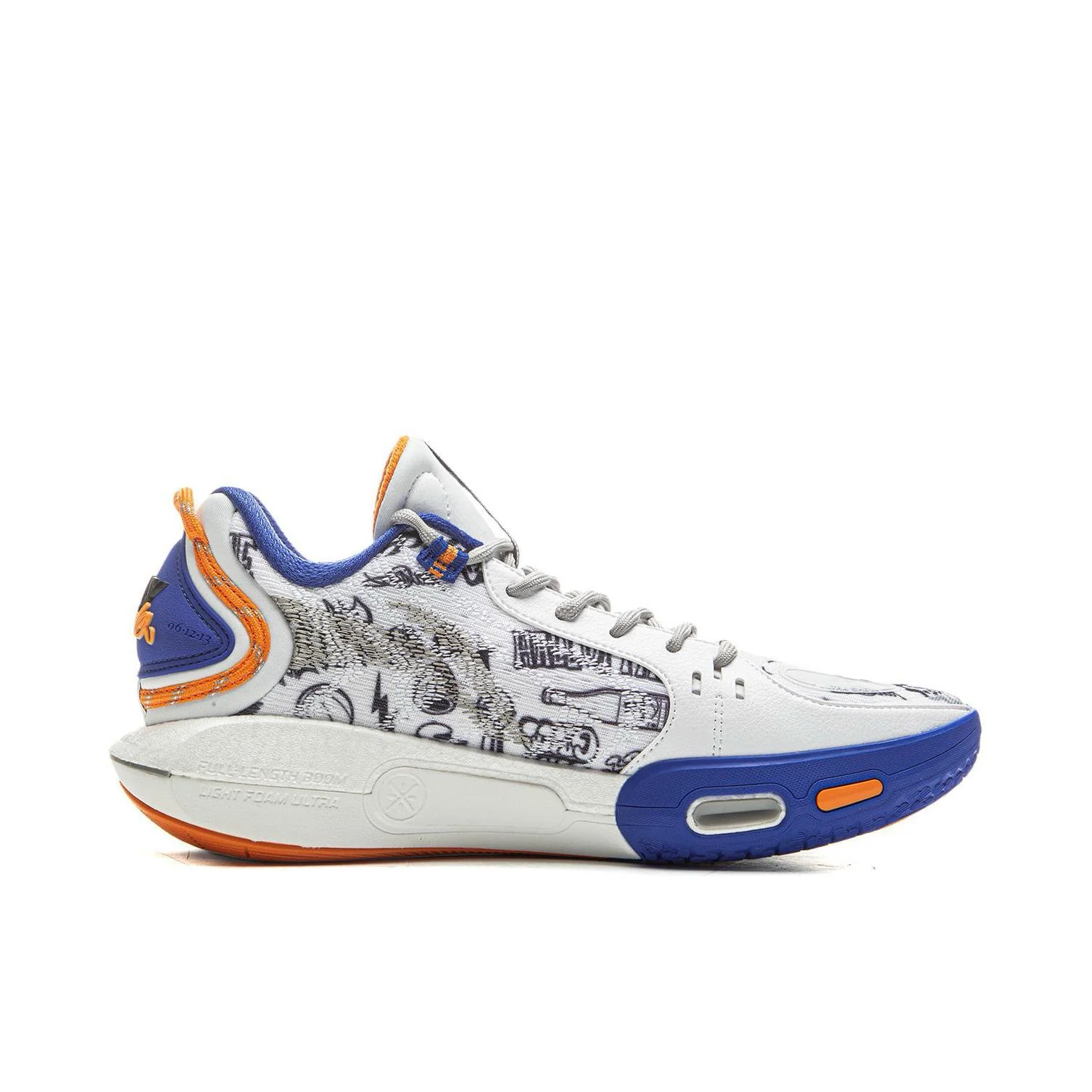 Li-Ning Wade Shadow 7 - White/Blue - Image 6