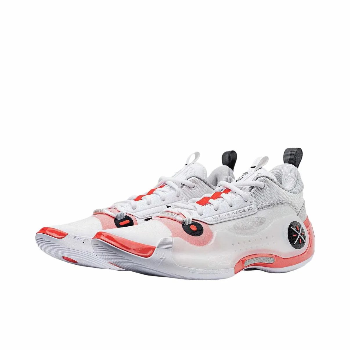 Li-Ning Way Of Wade 10 - White/Red - Image 6