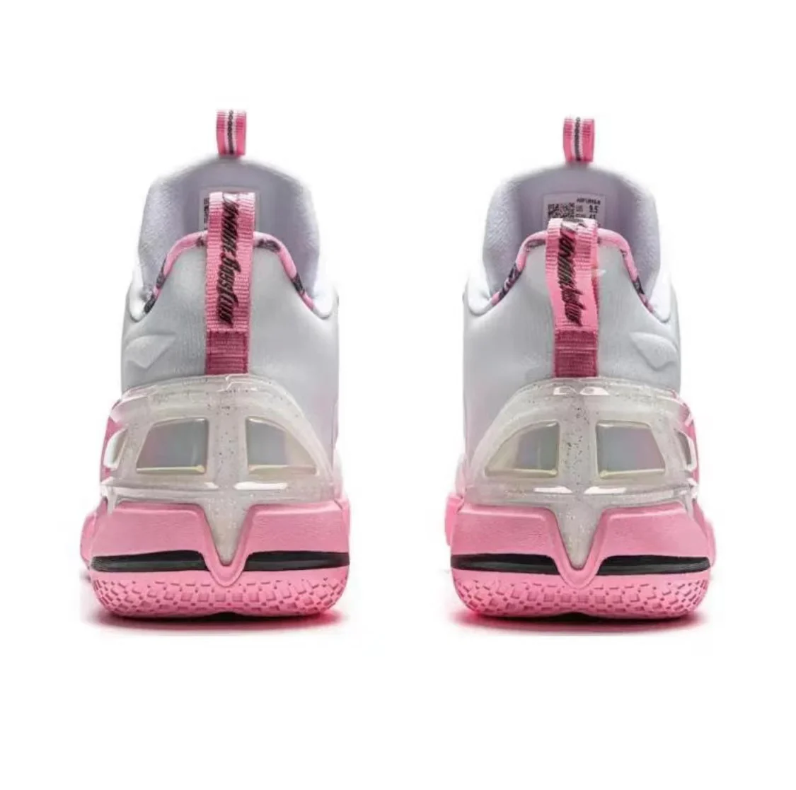 Li-Ning Badfive 4 - White/Pink - Image 3