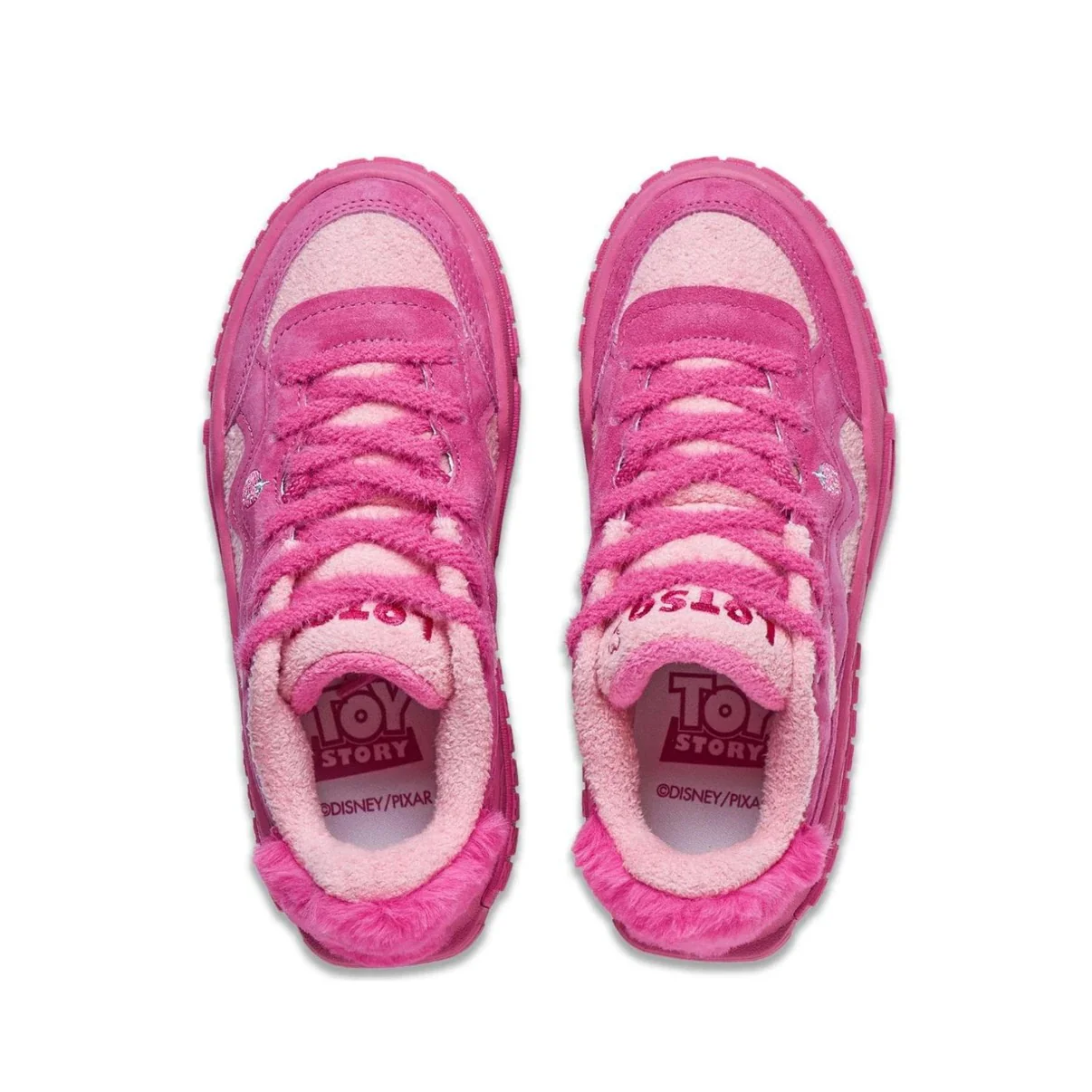 （Women）Li-Ning x Disney 001 UNBLOCK Low Casual Sneakers - Strawberry Bear - Image 5