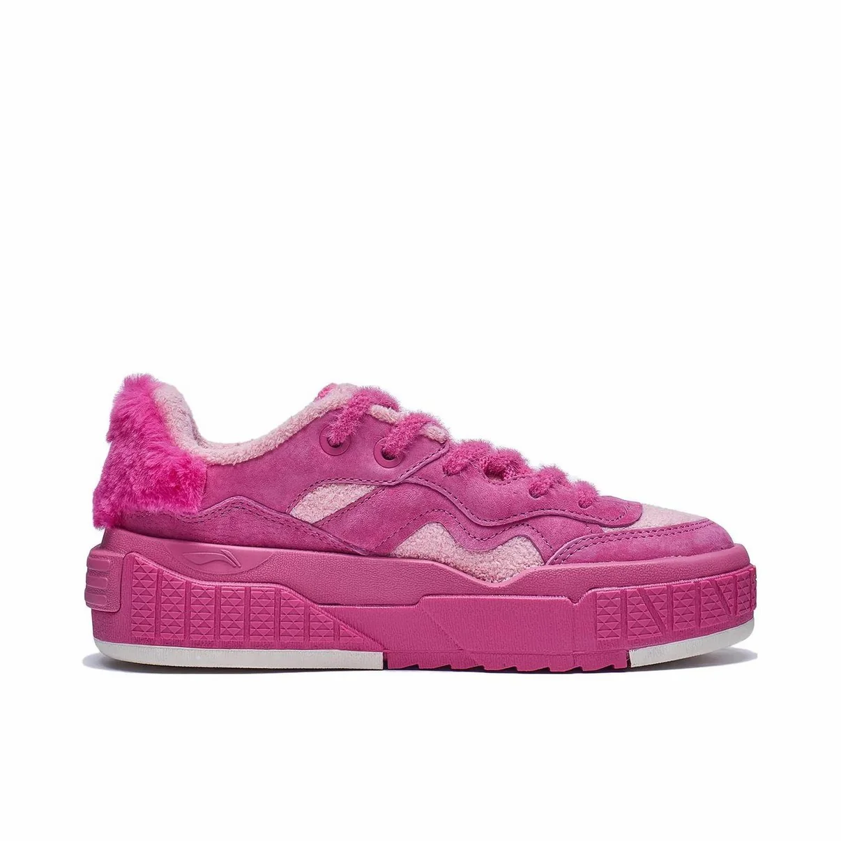 （Women）Li-Ning x Disney 001 UNBLOCK Low Casual Sneakers - Strawberry Bear - Image 6