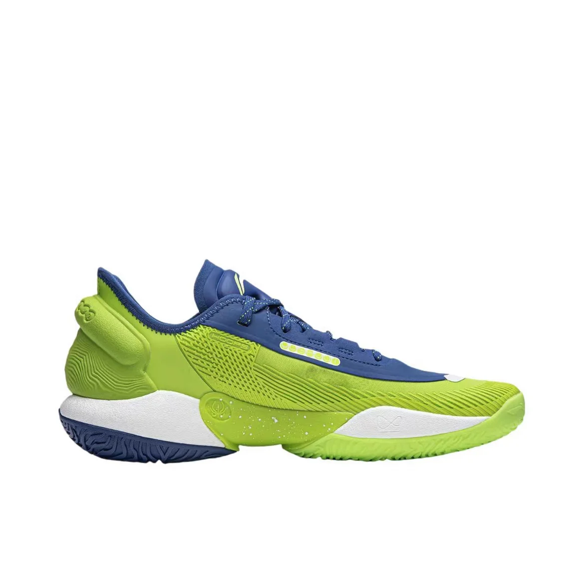 Li-Ning Yushuai 18 V2 - lemon Green/Prussian Blue - Image 3