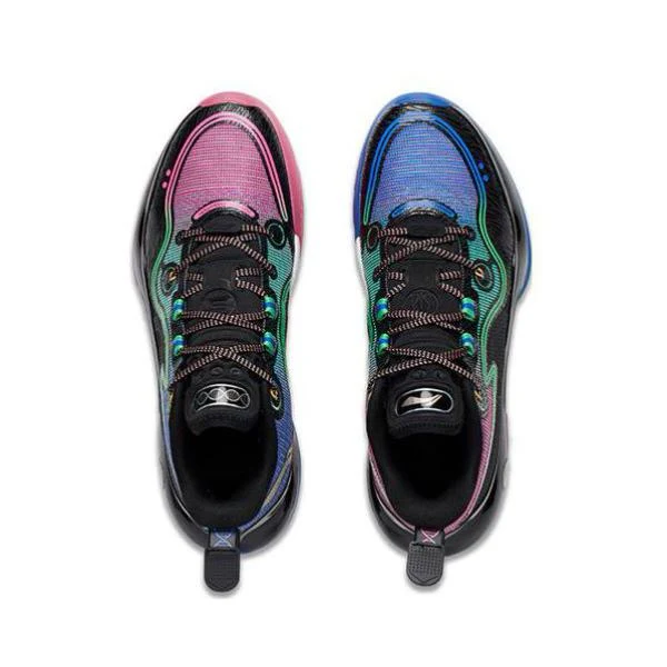 Li-Ning Yushuai Evolution Low - Black/Pink/Blue - Image 5