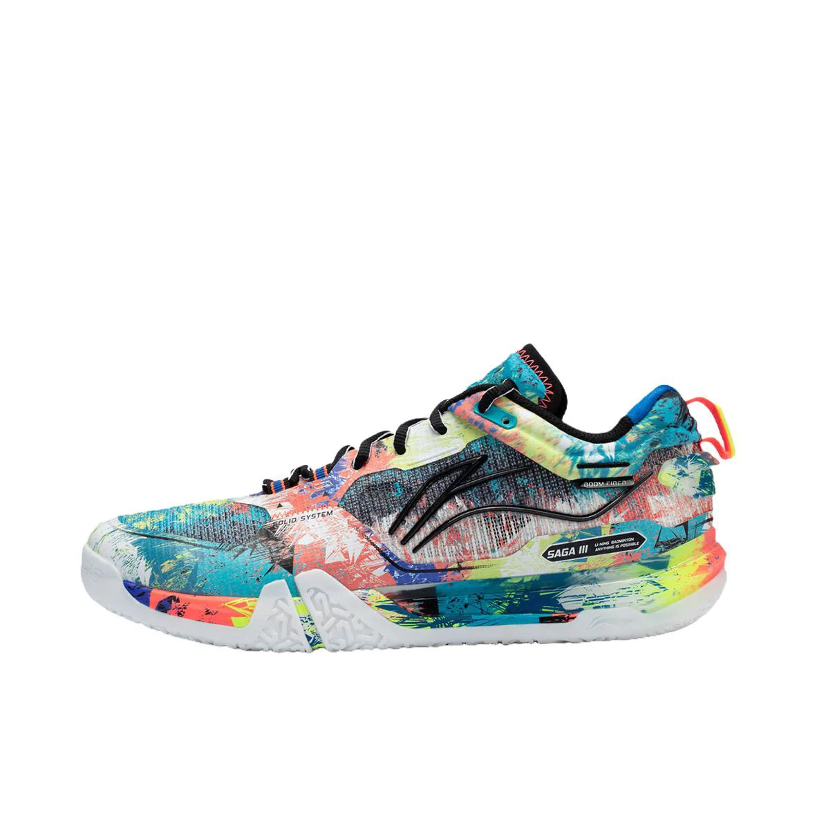 Limited Edition Artist | Li-Ning Saga 3 Pro Badminton Shoes - Blue