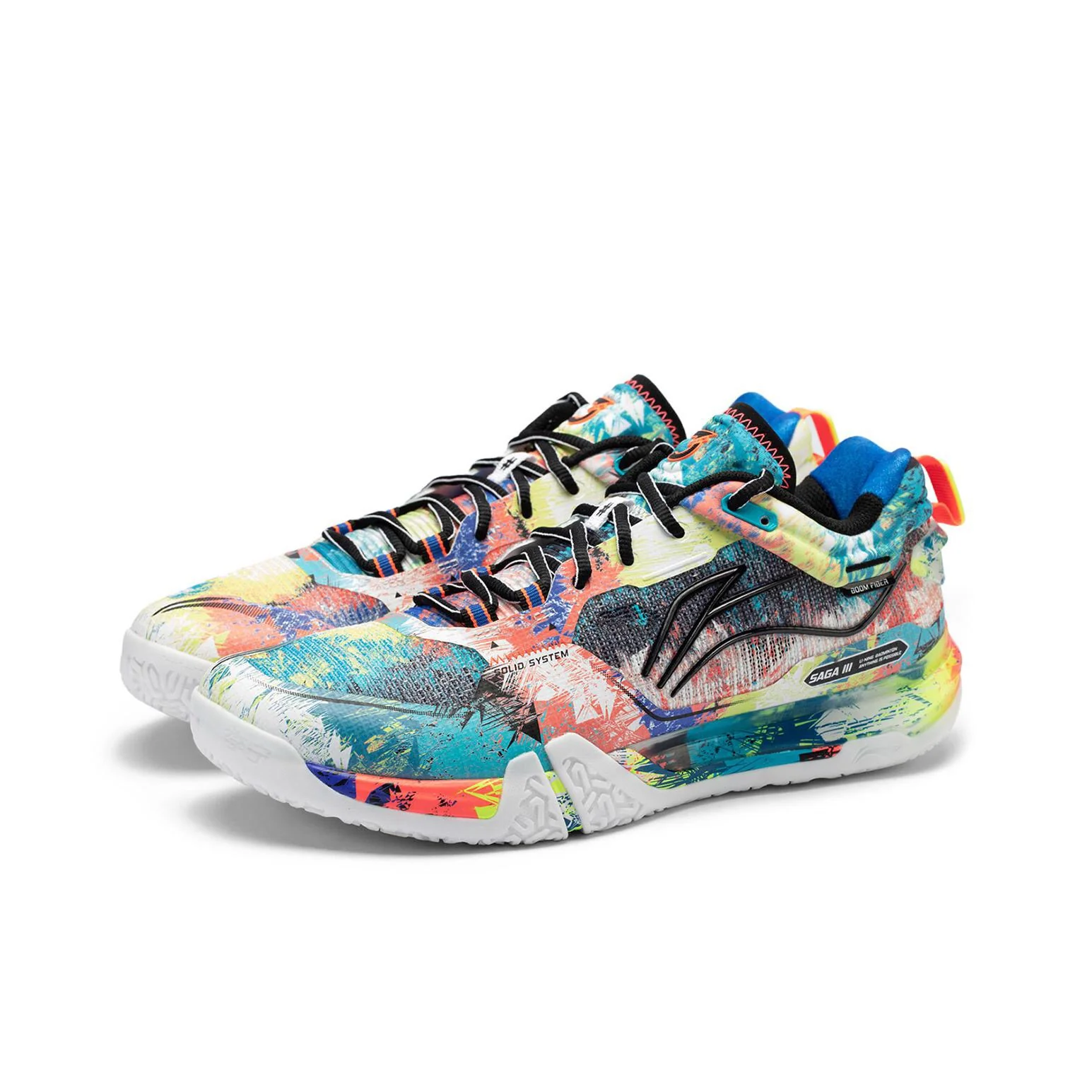 Limited Edition Artist | Li-Ning Saga 3 Pro Badminton Shoes - Blue - Image 2