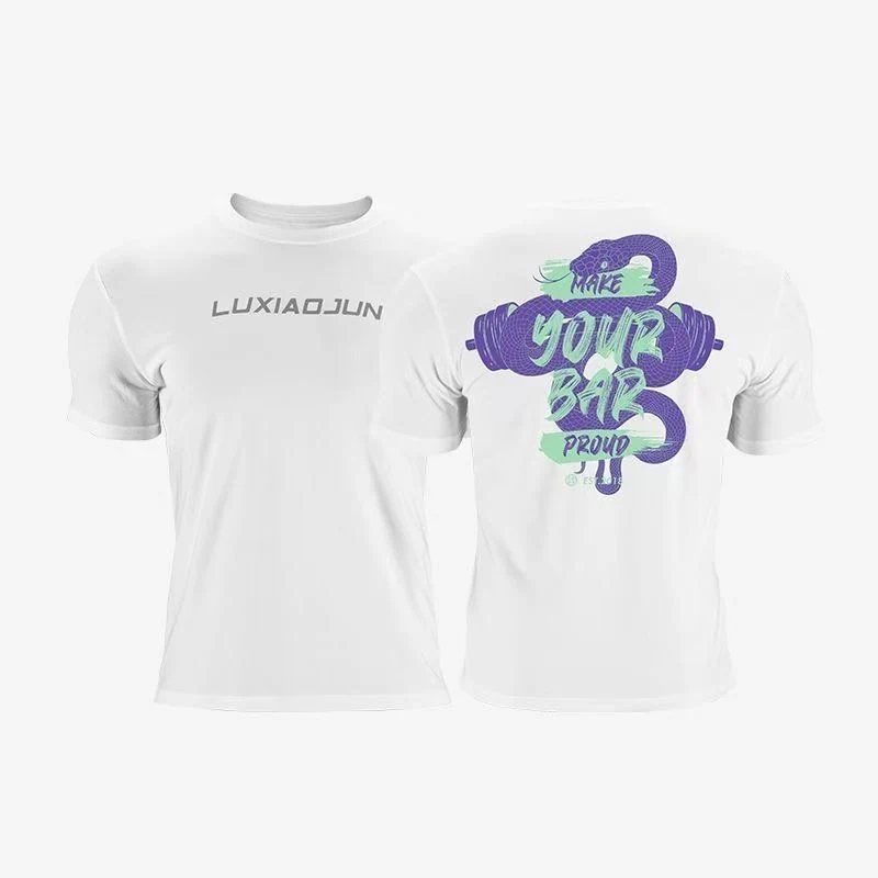 Lu Xiaojun 25SS Summer Men's Sports Fitness T-shirt - Image 2