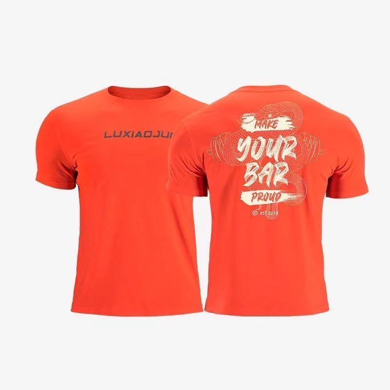 Lu Xiaojun 25SS Summer Men's Sports Fitness T-shirt - Image 4