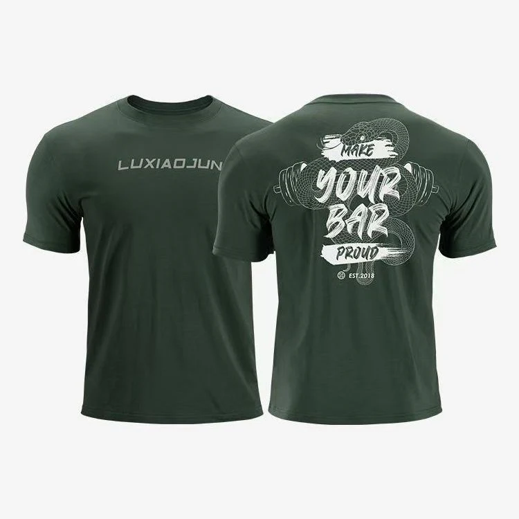 Lu Xiaojun 25SS Summer Men's Sports Fitness T-shirt - Image 8