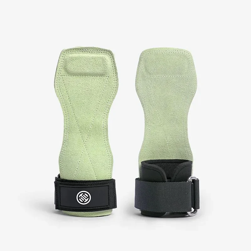 Lu Xiaojun 3.0 Leather Weightlifting Grips Deadlift Assist Straps - Image 14