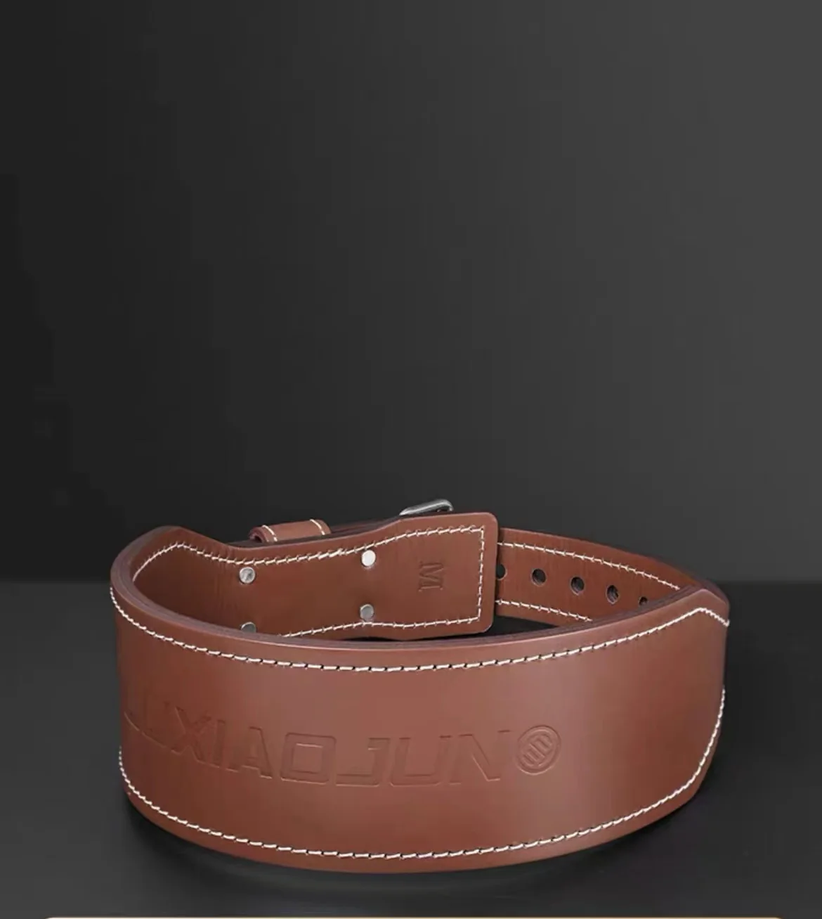 Lu Xiaojun CT810 Top Layer Cowhide Weightlifting Belt Deadlift Squat Belt - Image 2