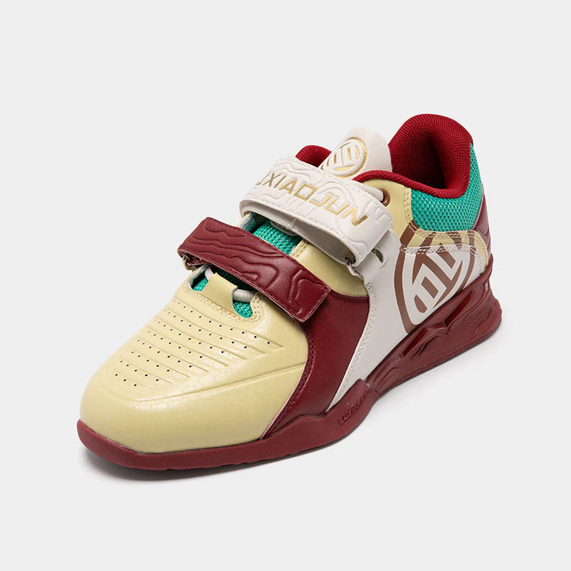 Lu Xiaojun Lifter 1.0 Professional Weightlifting Shoes / Squat Shoes - Brick Red - Image 2