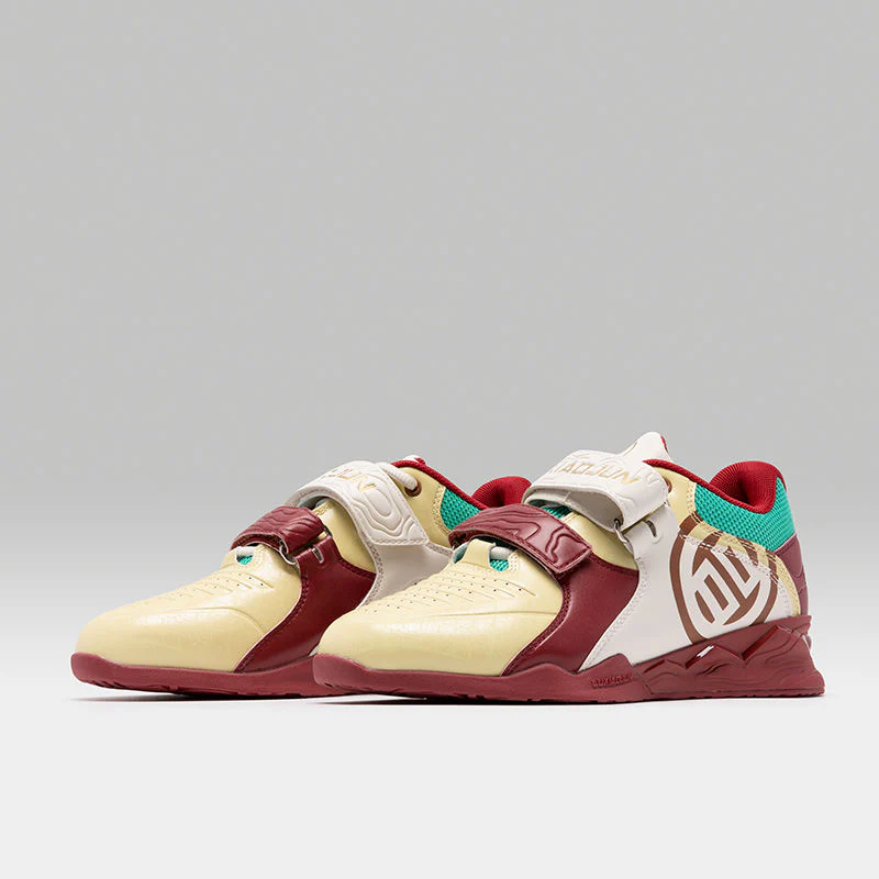Lu Xiaojun Lifter 1.0 Professional Weightlifting Shoes / Squat Shoes - Brick Red - Image 4