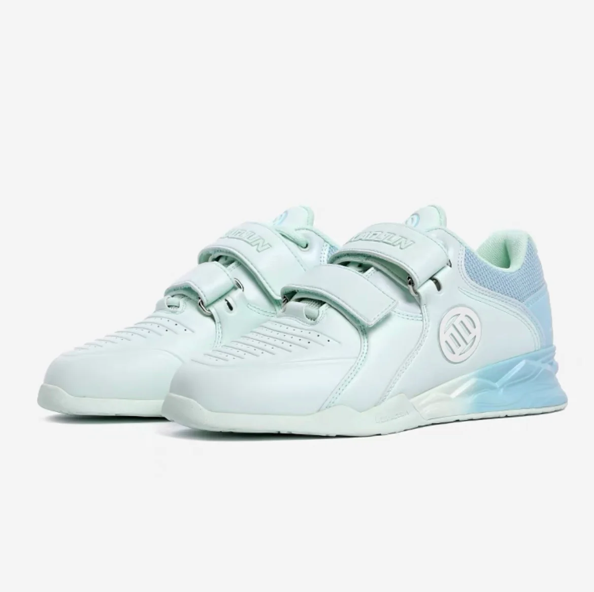 Lu Xiaojun Lifter 1.0 Professional Weightlifting Shoes / Squat Shoes - Mint Green - Image 2