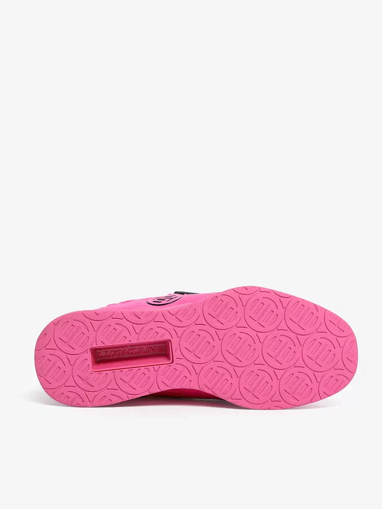 Lu Xiaojun Lifter 1.0 Professional Weightlifting Shoes / Squat Shoes - Rose Red - Image 4