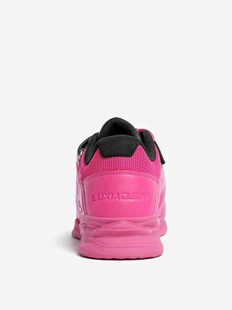 Lu Xiaojun Lifter 1.0 Professional Weightlifting Shoes / Squat Shoes - Rose Red - Image 5