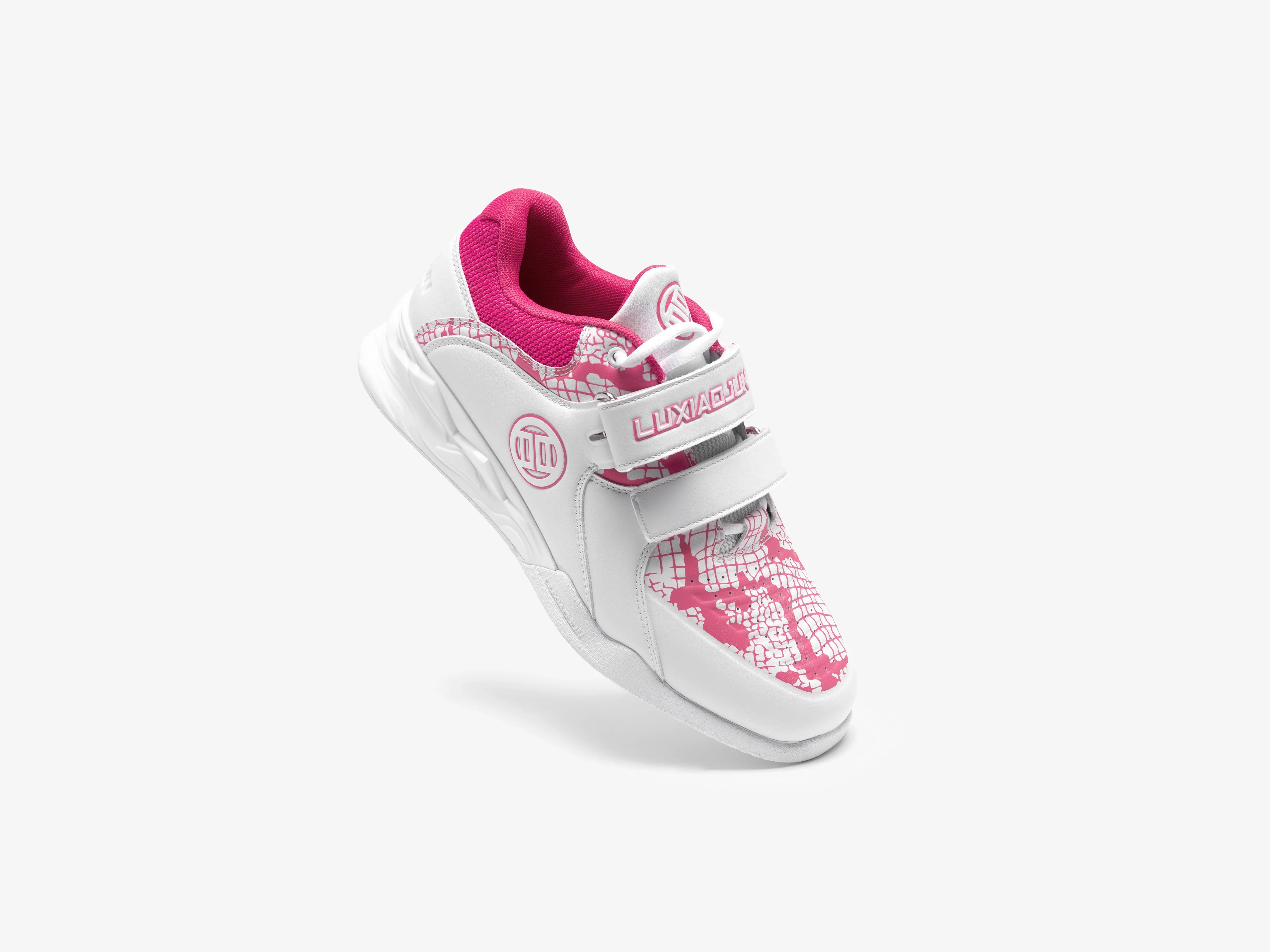Lu Xiaojun Lifter 1.0 Professional Weightlifting Shoes / Squat Shoes - Year of the Snake（Pink） - Image 2