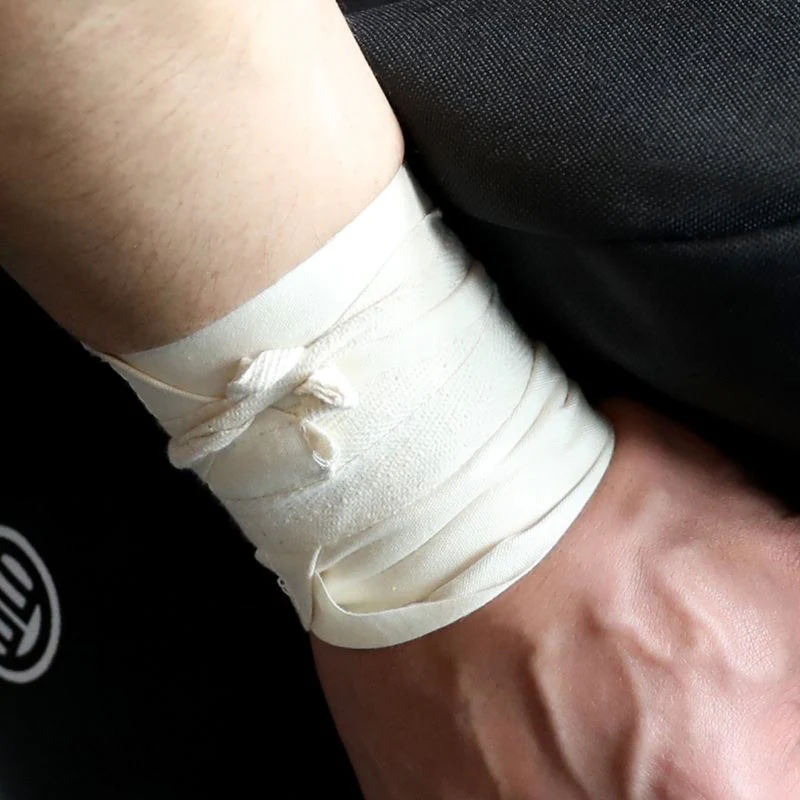Lu Xiaojun Weightlifting Wrist Support - Cotton Wrap-on Compression Wrist Support - Image 4