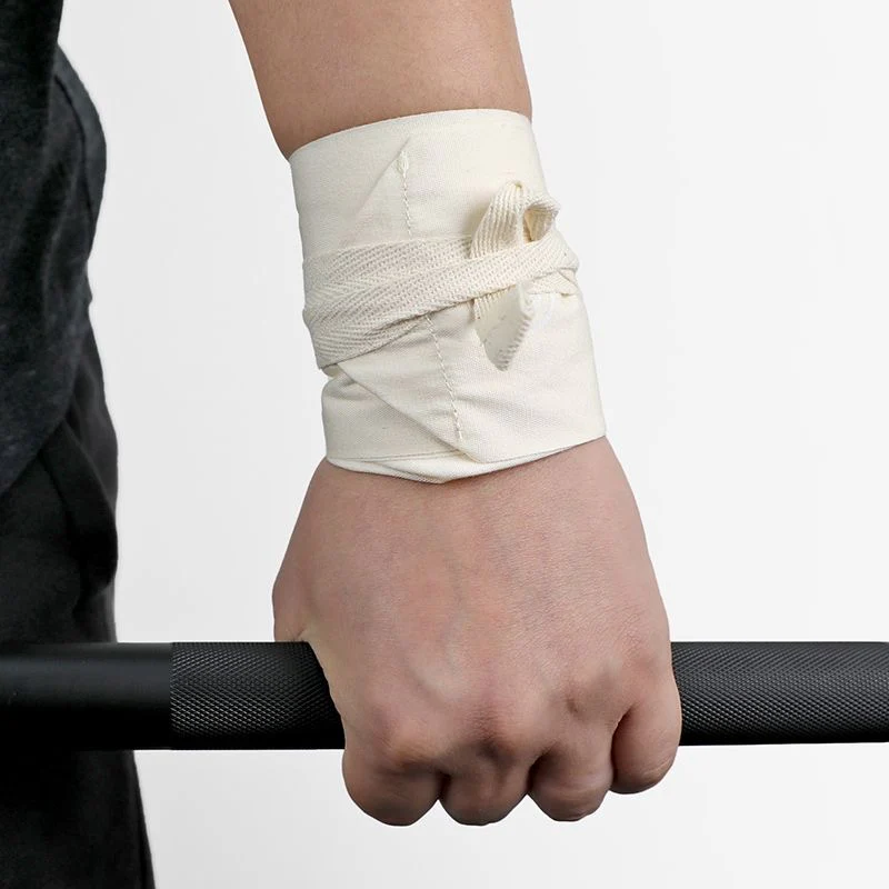 Lu Xiaojun Weightlifting Wrist Support - Cotton Wrap-on Compression Wrist Support - Image 5