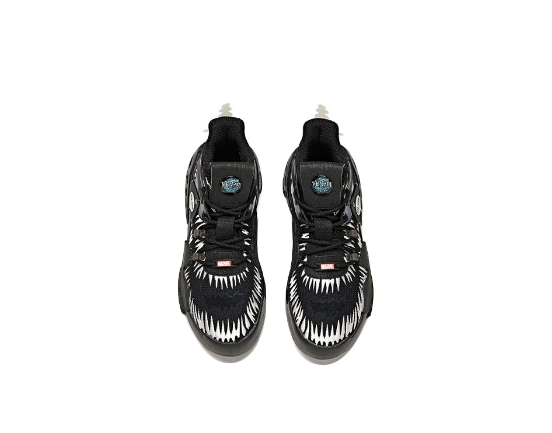 Marvel x Anta Badao Mid “Venom” Black - Image 3
