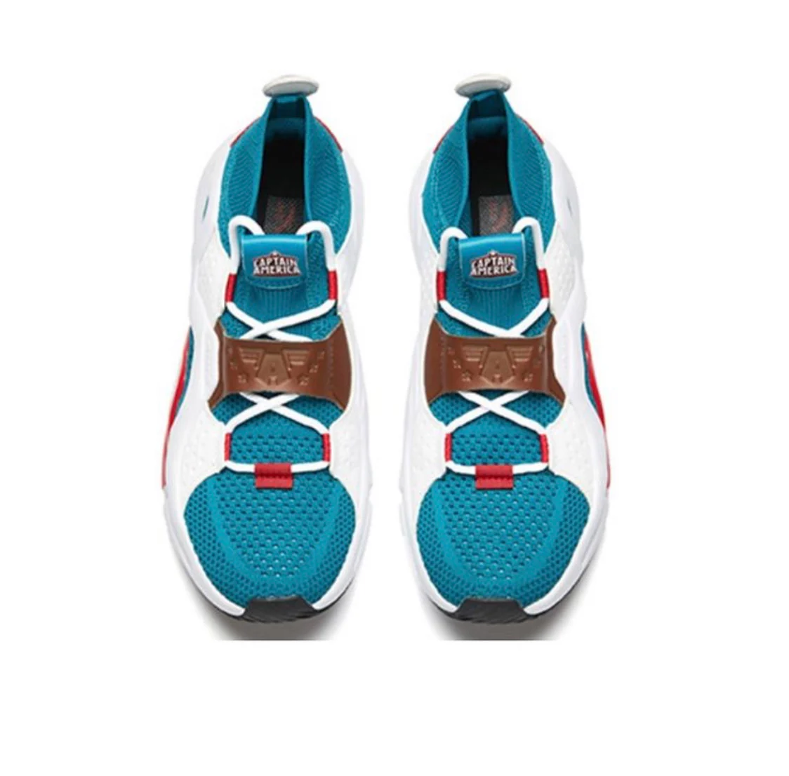 Marvel x Anta Men's Captain America White/Blue - Image 5