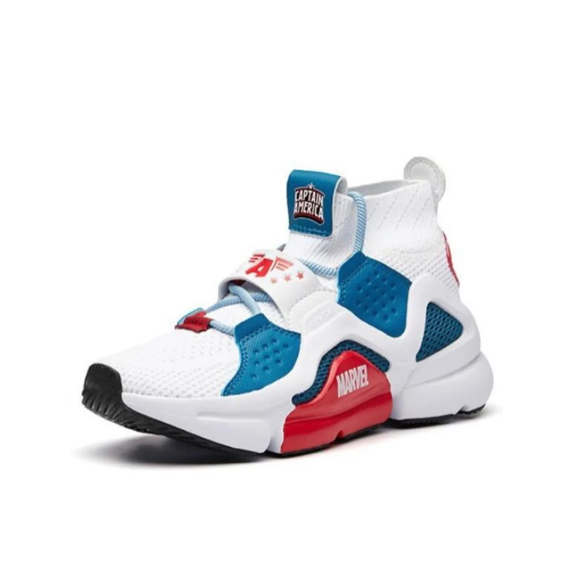 Marvel x Anta Women's Captain America White/Blue - Image 2